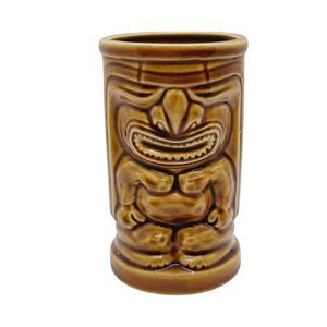 Tiki Mug Orchids of Hawaii R91 Leilani Brown Glaze Closed RestorantSupply Store
